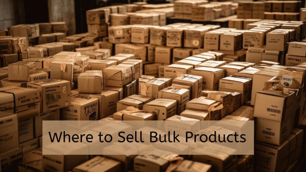 Bulk Product buyers